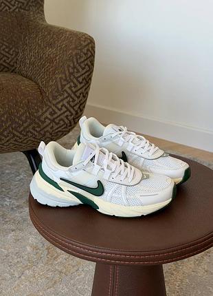 Кросівки жіночі nike v2k runtekk white green текстиль