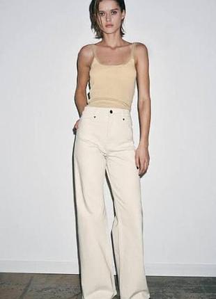 Джинси zw collection wide leg zara 34