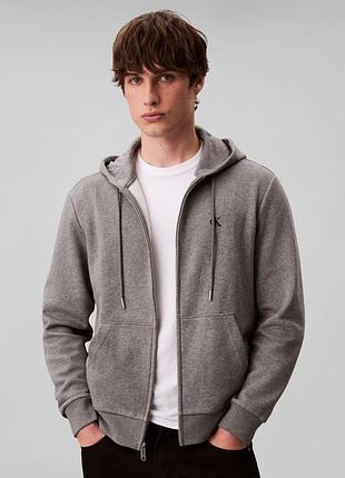 Толстовка чоловіча calvin klein на блискавці