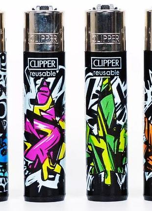Зажигалка "clipper urban weed " (набор)