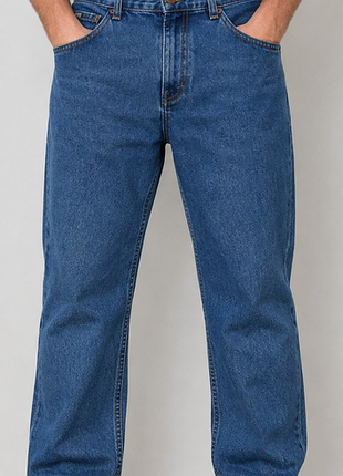 Мужские джинсы wrangler texas w38 l30 authentic straight синие