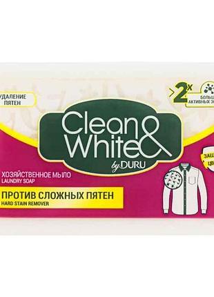 Мыло госп против сложных пятен cleanwhite 120г тм duru