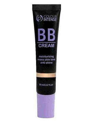 Тональний bb-крем слонова кістка moisturising foundation 01 тм colour intense