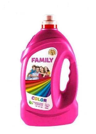 Гель для прання для кольорових речей 4л тм family