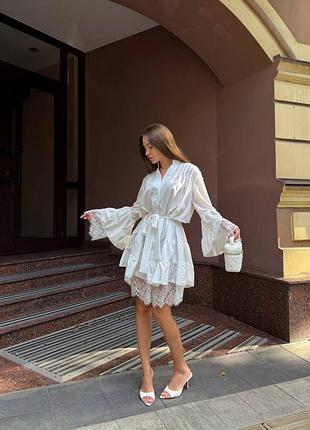 Сукня з мереживом