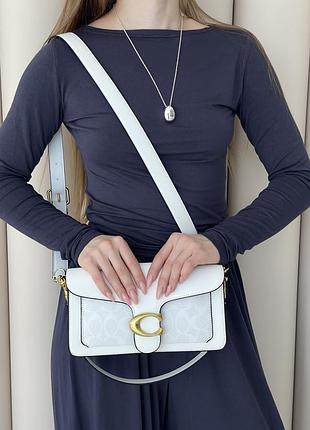 Брендовая сумка для женщины coach женская сумочка кросс боди коуч классическая кожаная сумка для девушки через плече