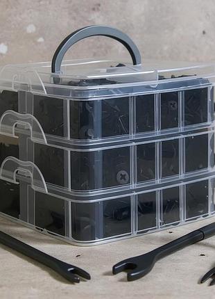 Пластикові кліпси кріплення оббивки дверей октавія тур xtrobb (польща), кліпси оббивки кришки багажника чері амулет, rfe