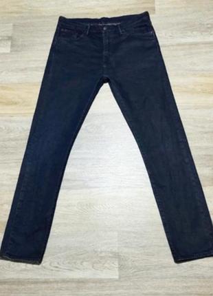 Чоловічі темно-сині джинси levis 508, розмір по бирці 32/32.