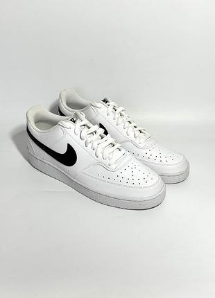 Оригінал нові кросівки чоловічі nike court vision lo nn white dh2987-101 оригинал кроссовки найк білі кеди 42 45 46