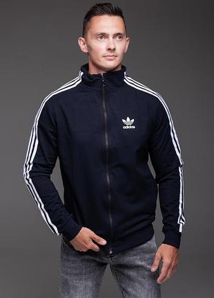 Чоловіча кофта олімпійка adidas синя