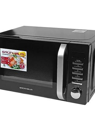 Микроволновая печь - 20mx920-gb (черный) 20л, 800 вт, электрик. (grunhelm)