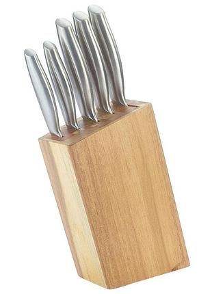 Pr-4104 набір ножів metal block pepper 6 пр