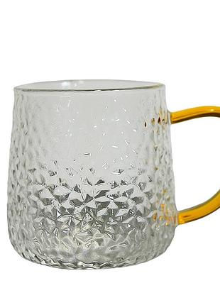Vt-5101-350 набір чашок ice з боросилікатного скла, 2 шт, 350 мл