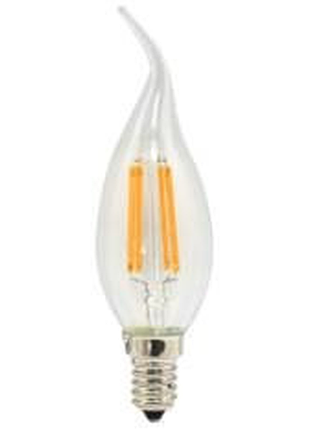 Лампа led - filament c37t-canft-lb0430-e14 (work's)