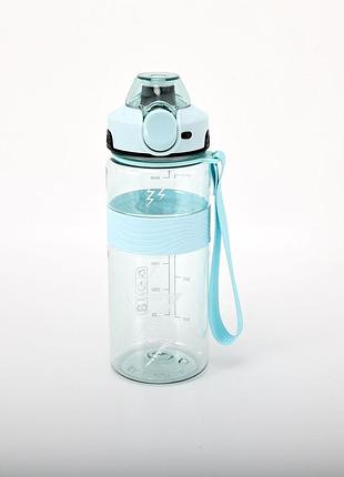 Пляшка для води go 750мл gt-699010-750, gusto блакитна