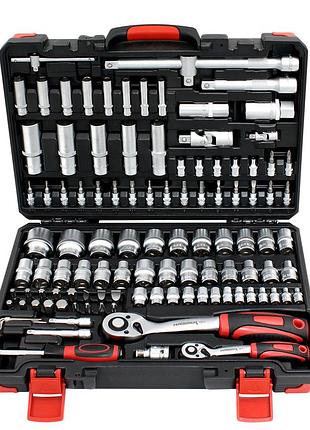 (70178) набор инструментов профессиональный 1/4"&1/2" 108 ед. haisser