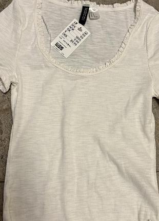 Футболка топ h&m s
