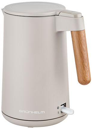 Електрочайник метал - eks-26701g 1,5л (grunhelm)