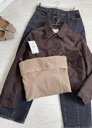 Топ бандо zara