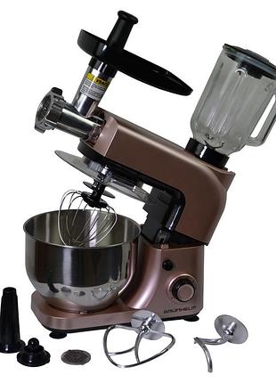 Кухонна машина gkm0021g, 1800 вт, 6 швидкостей (grunhelm)