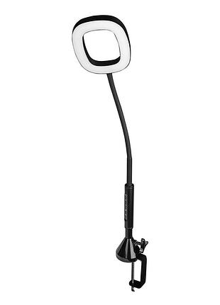 Настільна лампа на струбцині - eh1024b, led (8.2w, 3000/4000/6500k) (work's)