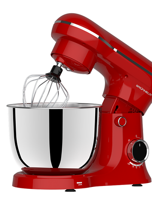 Кухонная машина gkm0015r, 1500 вт, 10 скоростей, красный (grunhelm)