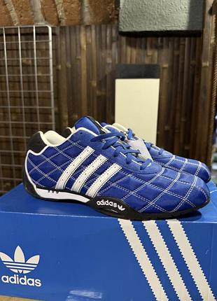Спортивні жіночі кросівки adidas adi racer lo originals jp7012 синього кольору для міста