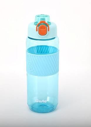 Пляшка для води way 900мл gt-699004-900, gusto блакитна
