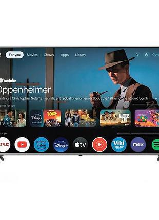 Телевізор 85, google tv 5.0 - q85u801-gtv5v t2 smart tv, qled, uhd, voice rc (grunhelm)