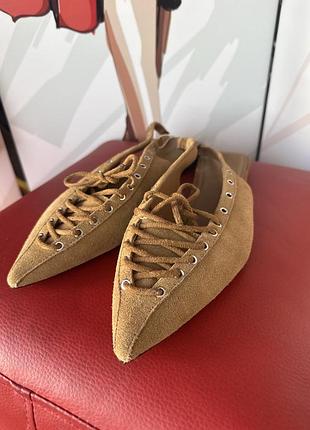 Босоножки мюсли stradivarius