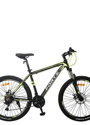 Велосипед forte extreme алюм.рама 17", колеса 27,5", черно-желтый