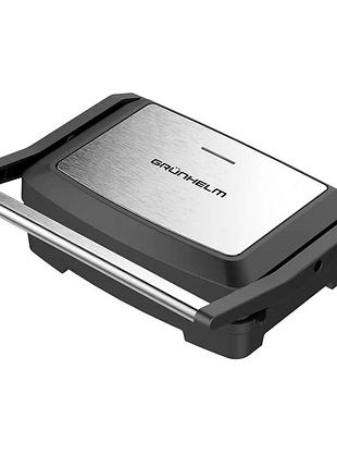 Гриль контактний електричний - g753, 750 вт (grunhelm)