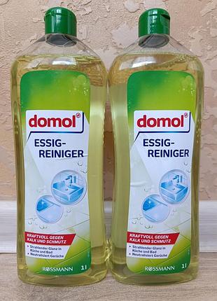 Універсальний засіб для чищення з оцтом domol essigreiniger, 1 л