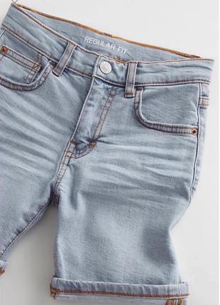 Нові стильні джинсові шорти zara для справжніх модників, іспанія.