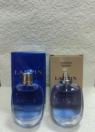Lanvin lanvin l'homme чоловіча туалетна вода 100мл,100мл тестер,оригінал