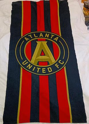 Футбольное пляжное полотенце fc atalanta united