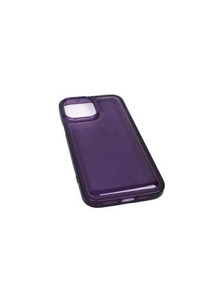 Б/у чехол силиконовый для iphone 14 pro max темно-фиолетовый