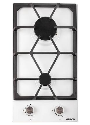 Поверхня газова domino на металі weilor gm 304 wh