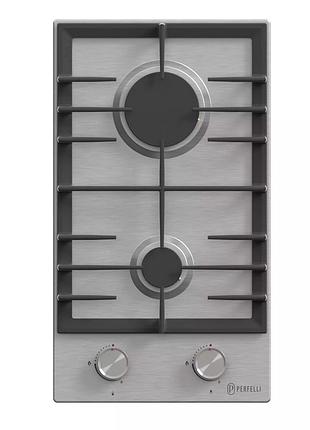 Варильна поверхня на металі perfelli diamond m39c inox