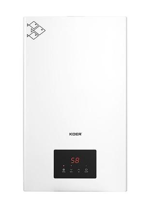 Котел электрический одноконтурный koer kwh.e0116 white 16 квт цвет белый