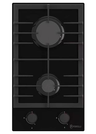 Газова поверхня на склі perfelli diamond g39c nero