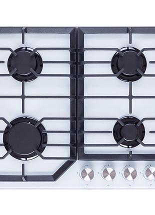 Поверхня газова на склі weilor gg 624 wh