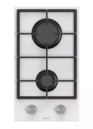Газова поверхня на склі minola mgg 31422 wh