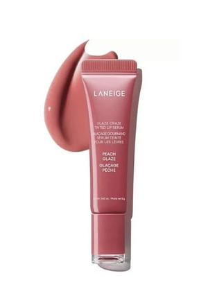 Тінт-сироватка для губ laneige glaze craze tinted lip serum (maple glaze), 12 г