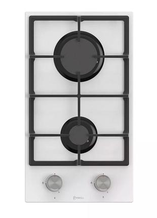 Газова поверхня на склі perfelli perla g32c bianco