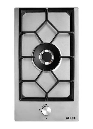 Поверхня газова domino на металі weilor gm w 314 ss