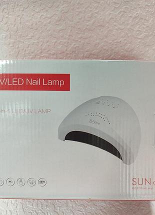 Гібридна манікюрна лама  sunone uv/led потужністю 48 вт.