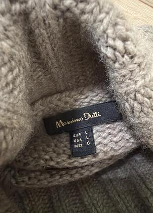 Светр massimo dutti вовна 2