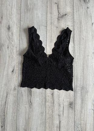 Топ мереживо zara