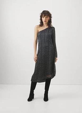 Нова коктейльна/вечірня сукня на одне плече bruuns bazar 36/s/m🔥🤎